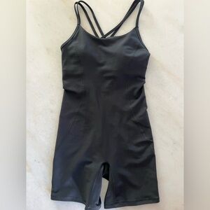 Abercrombie YPB SculptLUX Black Bodysuit